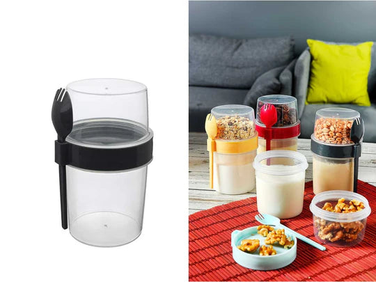 BPA Free Plastic Muesli Cup 550 m