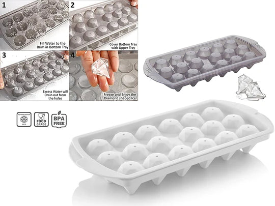 Diamond Shaped Ice Mold
