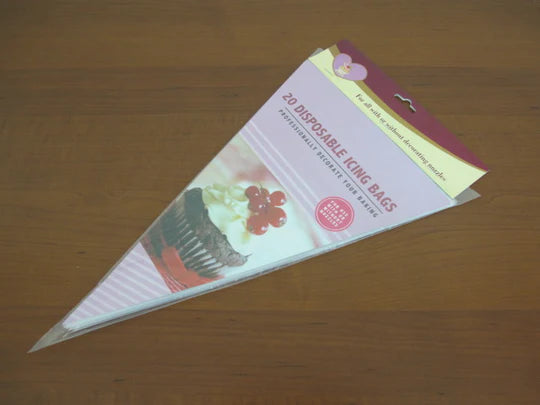 20 Clear Disposable Icing Bags