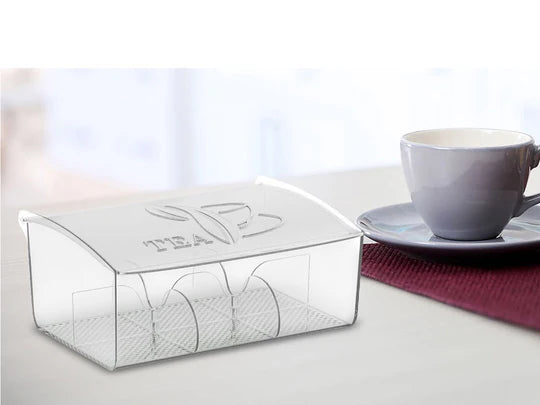 Transparent Tea Box 6 cavities