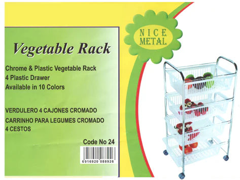 4 Tiers. Vegetables Organizer