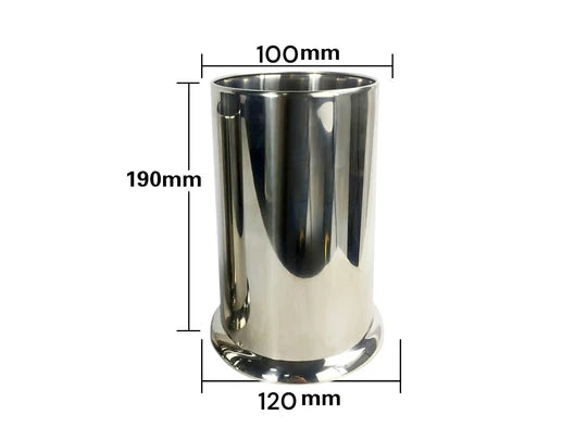 Stainless Steel Utensils and Straws Holder