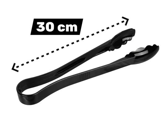 Polycarbonate Big Black Tong 22.5 cm