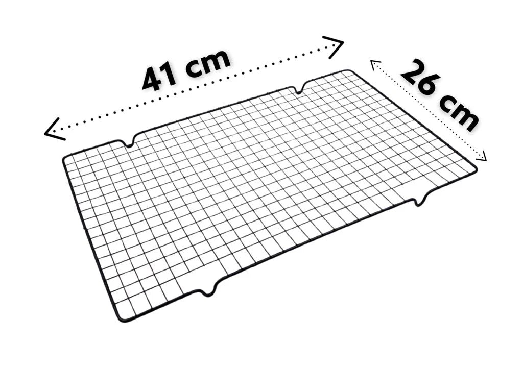 Black Cooling Rack 41x25 cm