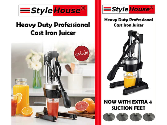 Cast iron Juicer - Suqeezer with suction feet
