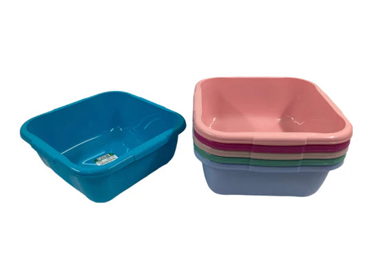 Colorful Squared Bowl; 15 lt