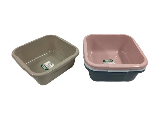 Colorful Squared Bowl; 9.6 lt