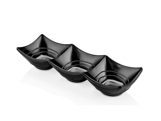 Connected Melamine 3 Bowls Size 24 cm