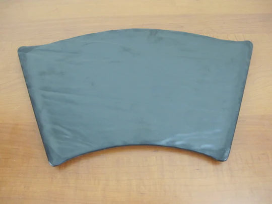 Curved Rectangular Melamine Plate 44.5 cm