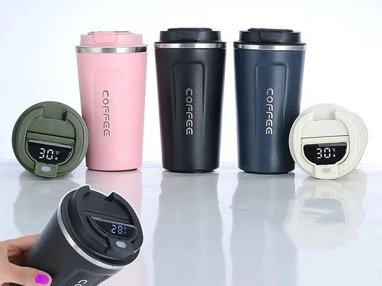 Digital Stainless Steel Travel Mug 500 ml