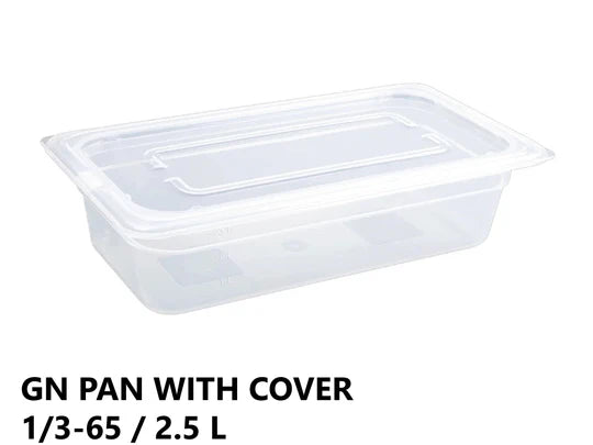 Gastronorm Plastic Storage Container 1/3 65 mm - 2.5L