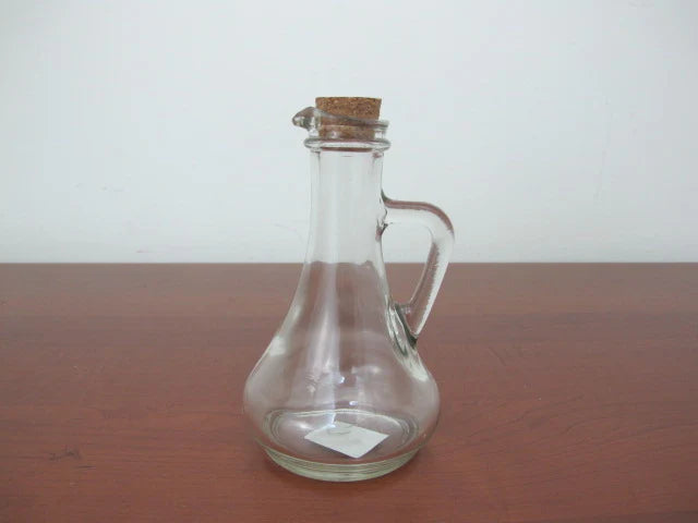 Glass Oil Bottle with Cork Top