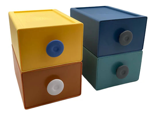 High Small Stackable Plastic Drawer