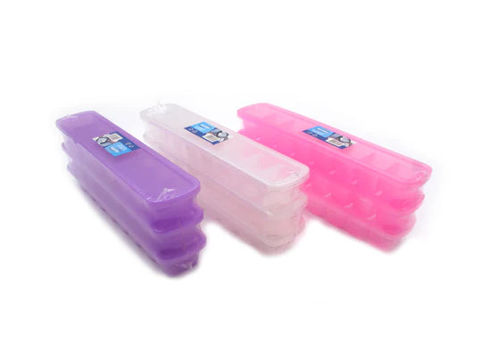 Ice tray cube with cover set of 3