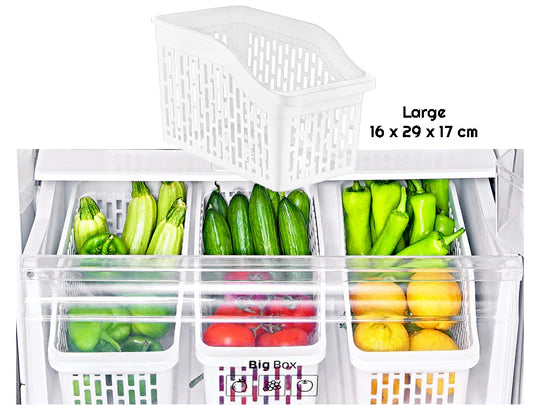 Large Fridge Organizer Basket