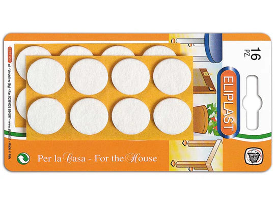 Large Round Sticky Felt x16