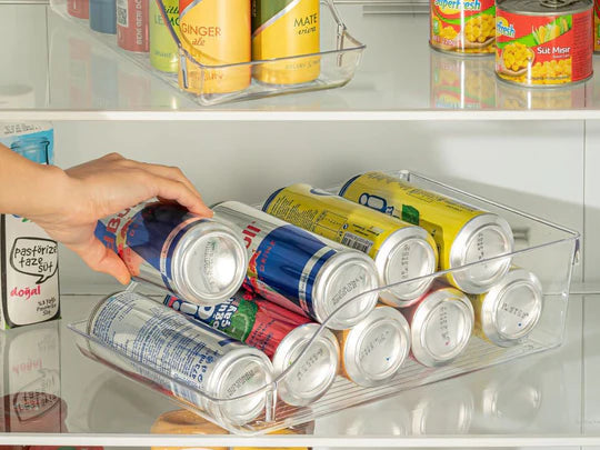 Large Ultra Clear Can Organizer 32.5x22.5x10 cm