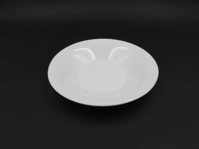 Opal Plain White Deep Plate