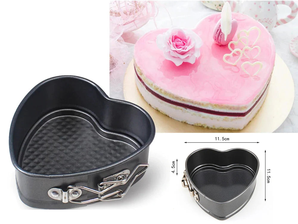 Mini Cheese Cake Mold Heart