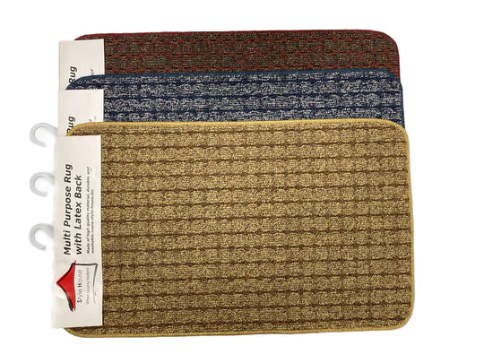 Multi purpose rug with latex back 75x45 cm