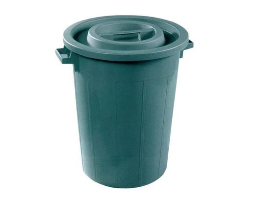 Plastic waste Barrel Green 50 L