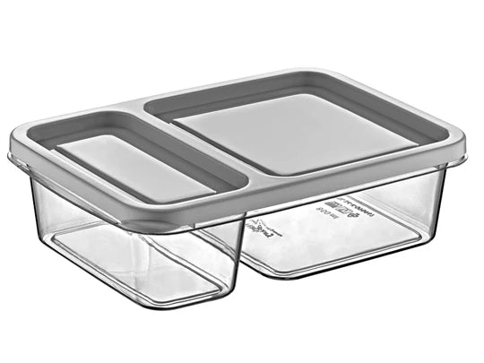 Rectangular Divided Storage Box 0.8 L