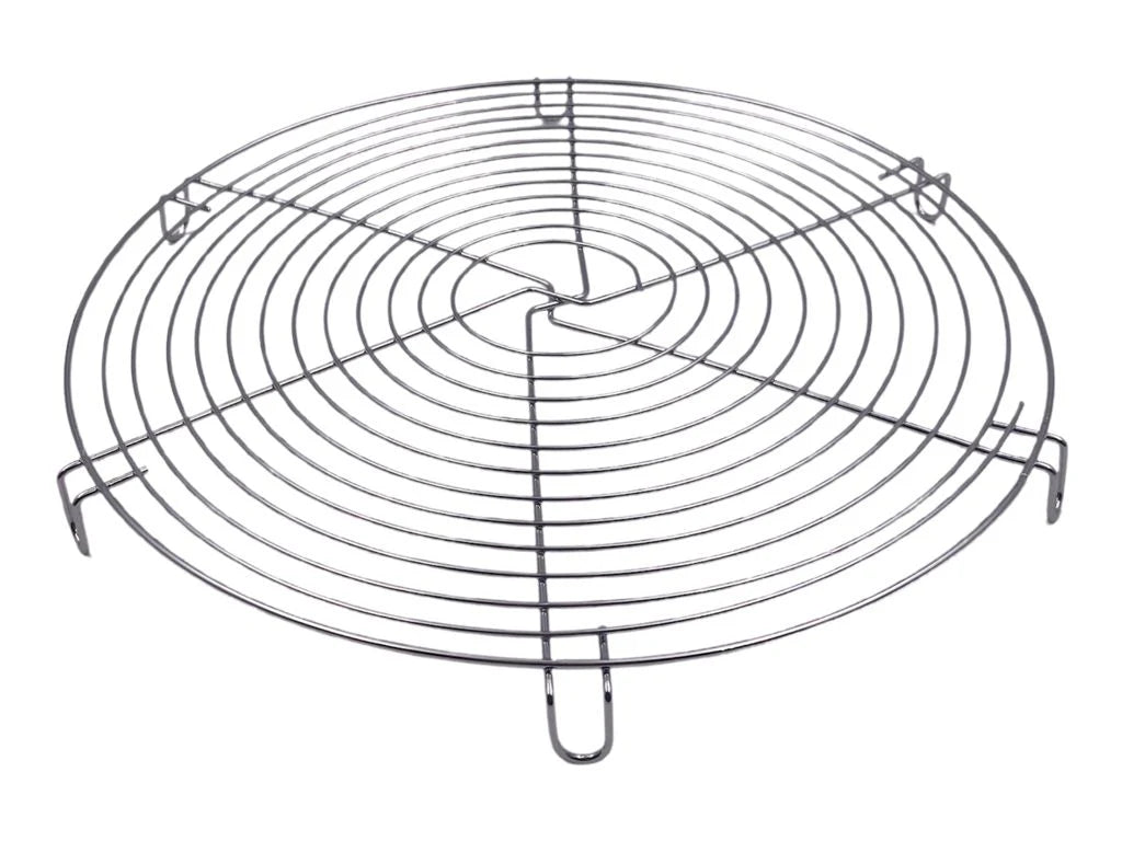 Round chrome Plasted Grill 30 cm