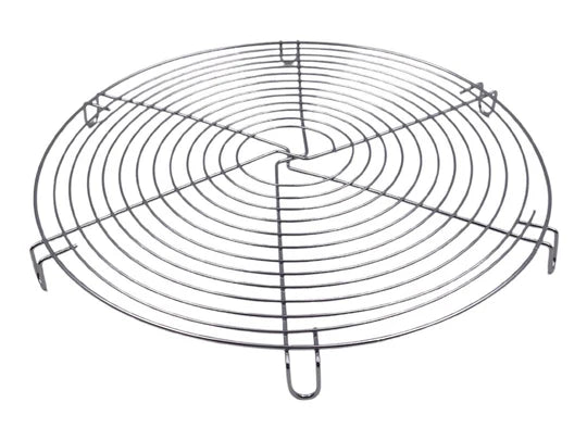 Round chrome Plasted Grill 30 cm