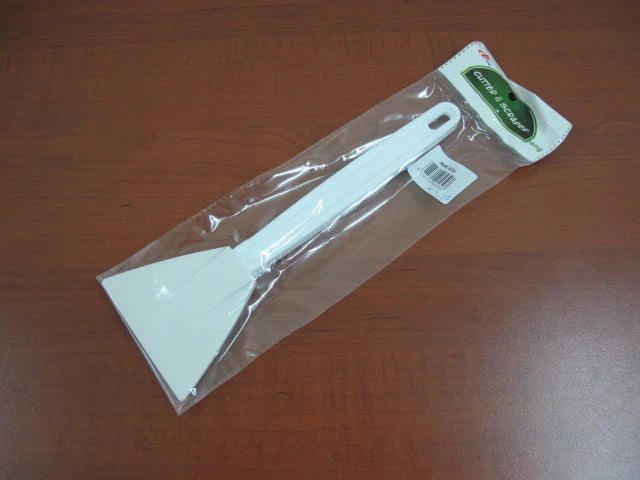 Rubber scraper with Long Plastic Handle 26cm