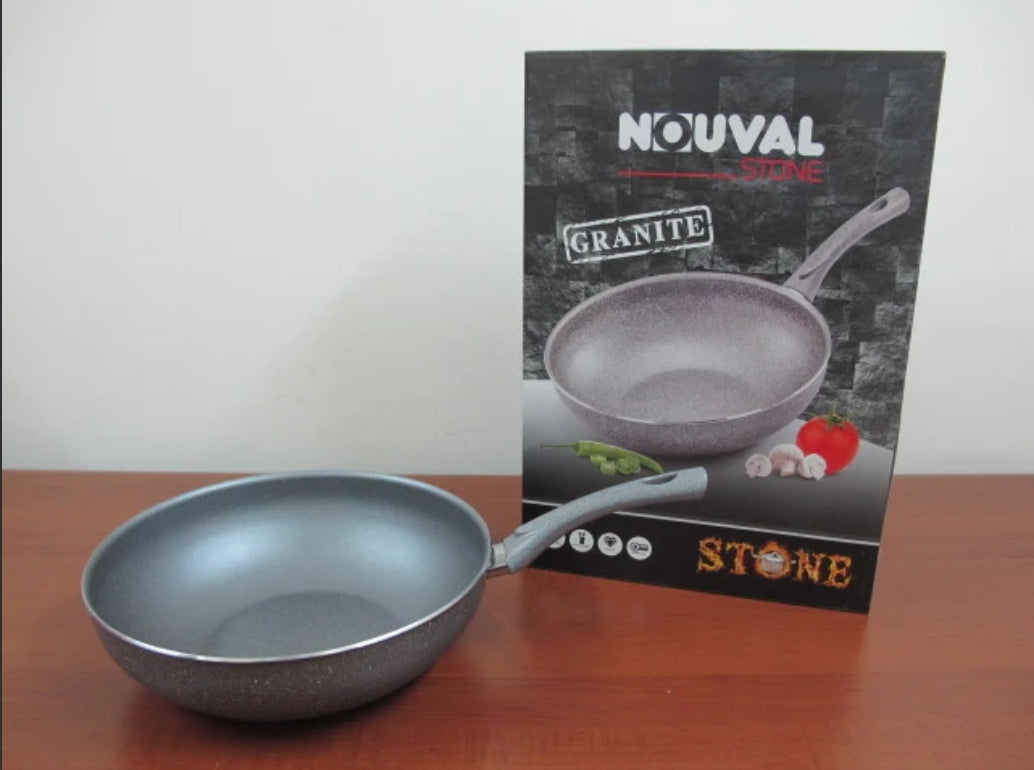 Nouval Granite deep frying pan 30 cm