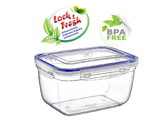 Seal Rectangular Deep Storage Container, 3000ml