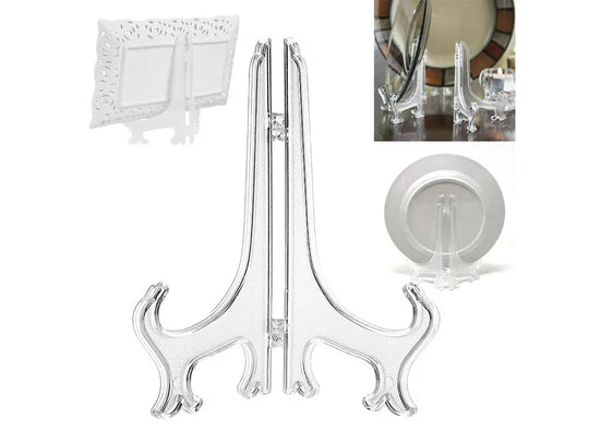 Transparent Display Easel Stand 22 cm X2