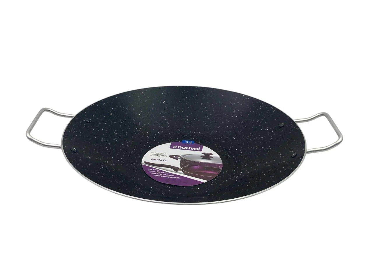 Black Granite Nouval wok 32 cm