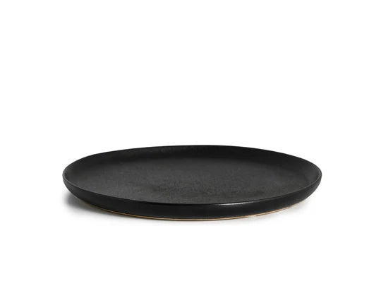 Dosthoff Black Raw Stone Side Plate 21 cm