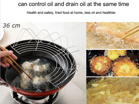 stainless steel Stand for deep fryers 36 cm