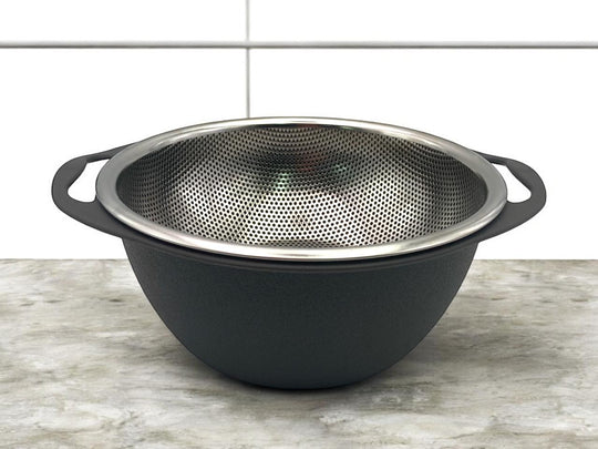 Dosthoff SS Strainer with ABS Plastic Bowl 22 cm