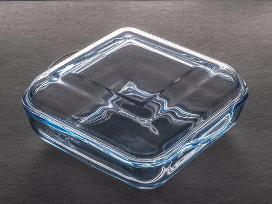 Squared Oven Tray with cover 24 cm