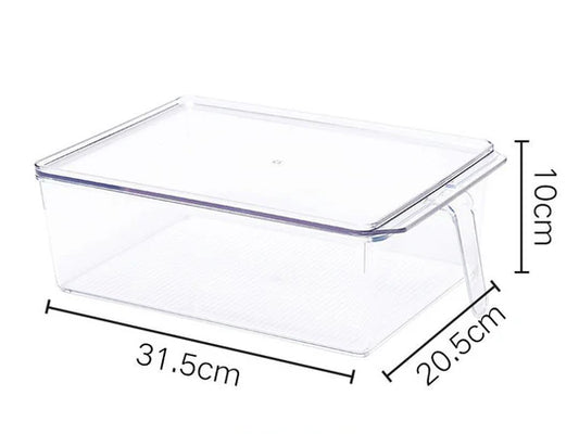 Multifunctional Storage Box with Handle and Cover L