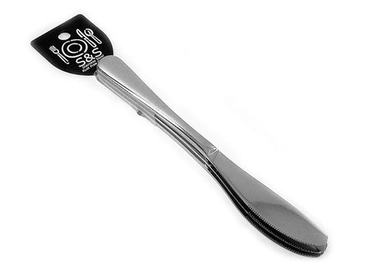 Plain dinner knives x3