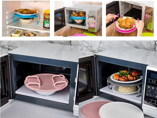 Plastic Foldable Shelf for Microwave & Refrigerator