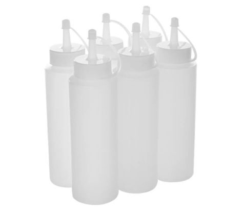 Sauce plastic bottle with cover 1L