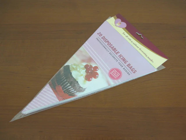 20 Clear Disposable Icing Bags