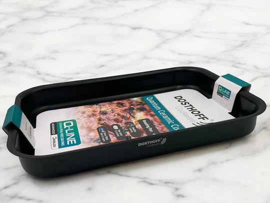 Dosthoff Black Quantum Rectangular Oven Tray 41 cm