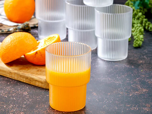 Set of 3 Plastic Cups "Origami"