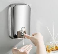 Wall mounted soap disposer Stainless steel