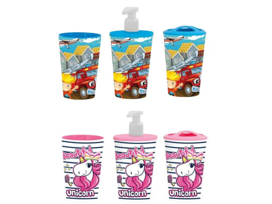 3 Pieces Kids Bathroom Set