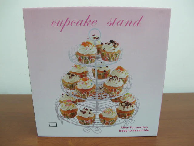 3 Tier Cupcake Iron Stand