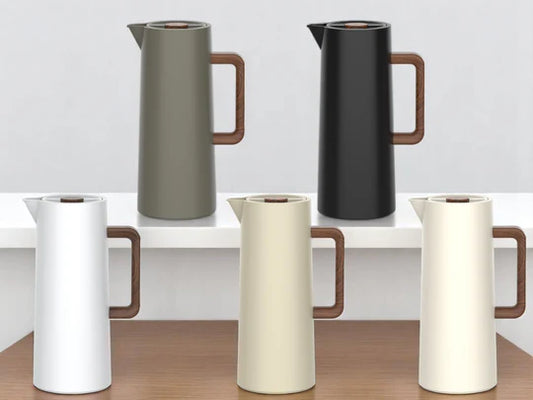 Dosthoff Modern Insulated Carafe with Wooden handle 1L