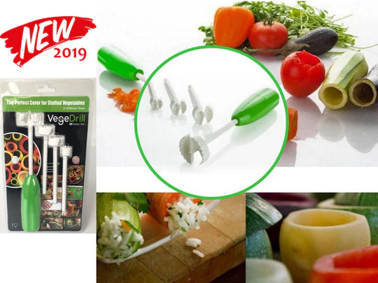 4 Pieces Vegetables corer