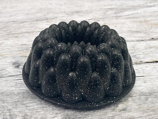 DOSTHOFF CAST ALUMINIUM GRANITE COATED BUNDFORM CAKE PAN